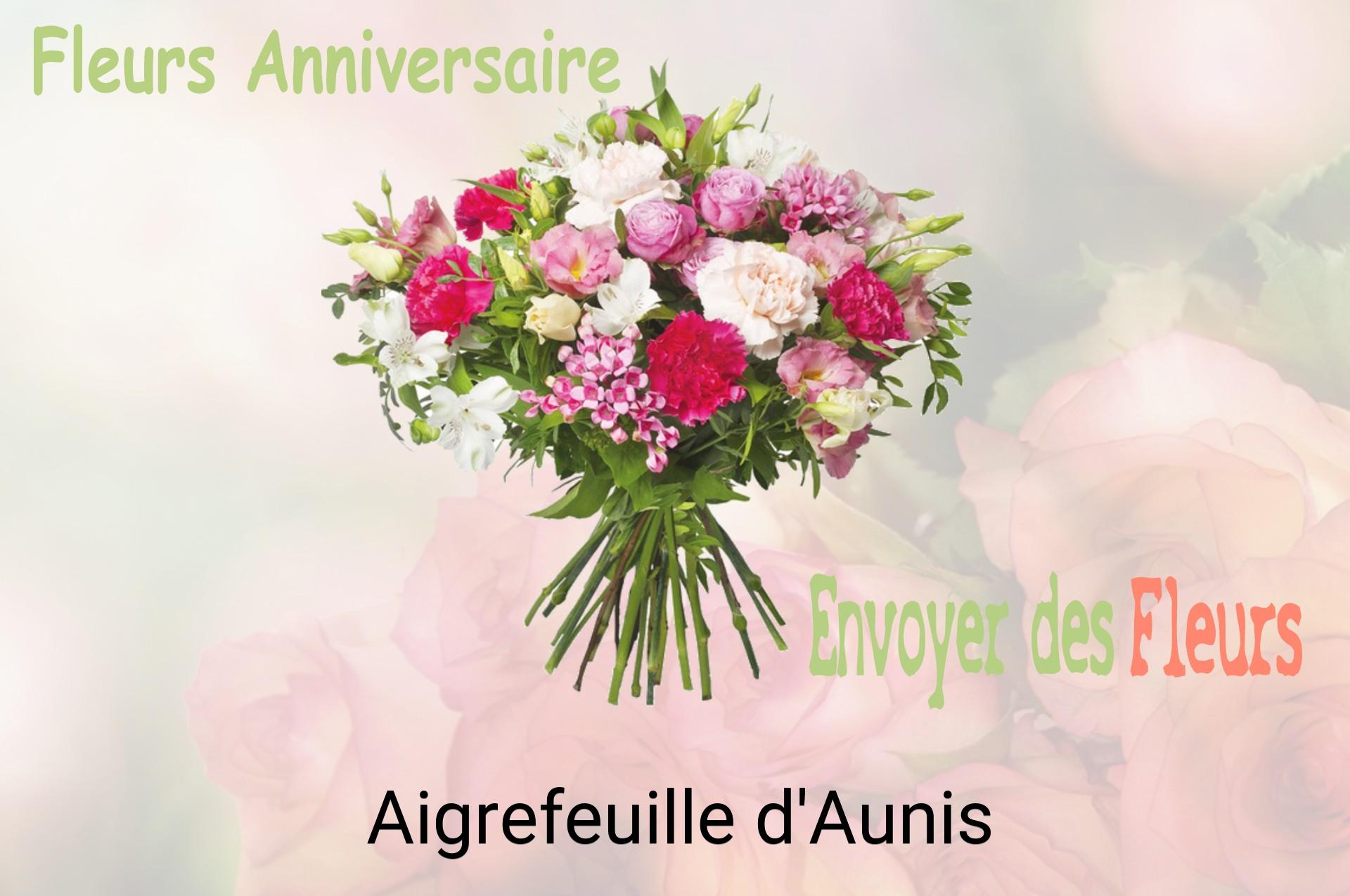 Bouquet de fleurs d’anniversaire livré à Aigrefeuille-d'Aunis